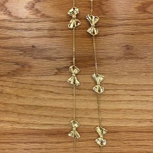 J Crew 18in bow necklace